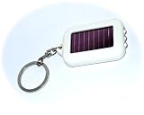Solar-Taschenlampe mit Schlüsselanhänger