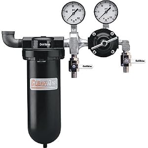 DeVilbiss Air Filter with Regulator - Model# HFRL-508 by DeVILBISS