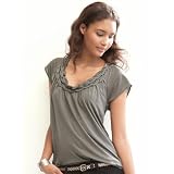 Banana Republic Short-sleeve braided top by Banana Republic