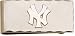 New York Yankees Gold Plated Brass Money Clip