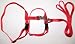 Small Red H Style Lead and Harness set