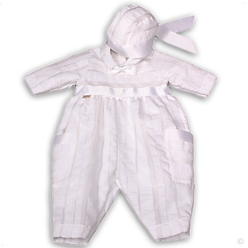 Xupalon Baby-Overall zartgestreift, schick und mit Fliege, Babykleidung | Jungen Babymode