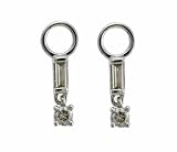 Ladies 0.22ct Diamond Earring Charms