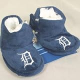 Detroit Tigers MLB Baby High Boot Slippers - 3-6 Months