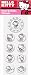 PSA Essentials Peel and Stick Stamps, Hello Kitty Garden Club