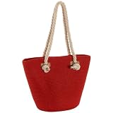 Magid Paper Straw Small Rope Tote