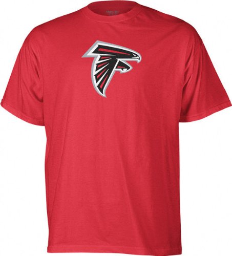 NFL Men's Atlanta Falcons Logo Premier Tee Shirt (Crimson Red, X-Large)