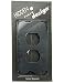 Bulk Buys KS703 Blk Elec Outlet Plate - Pack of 24
