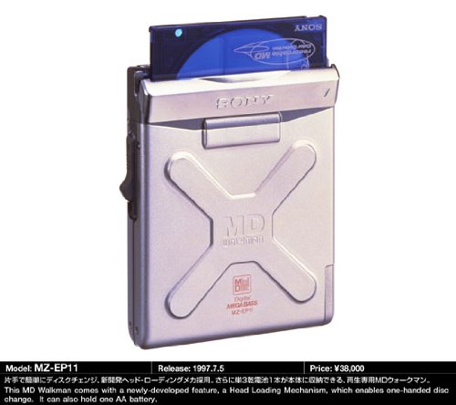Sony MZ-EP11 Mini-Disc (MD) Walkman