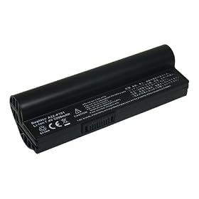 Wasabi Power&reg; Laptop Battery / Notebook Battery for the Asus Eee PC 2G Surf, Eee PC 4G, Eee PC 4G Surf, and Eee PC 701 4400mAh