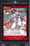 2007 Bowman Chad Billingsley Los Angeles Dodgers #17 - Mint Condition Baseball Card - In Protective Display Case !