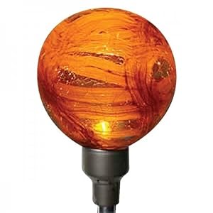 Allsop 29032 Solar-Powered Red ;Globe Garden Art by 