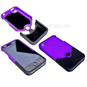 iFrogz Luxe Original Case for iPhone 4 - Purple/Black