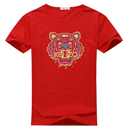 Kenzo Paris Logo For 2016 Mens Printed Short Sleeve tops t shirts