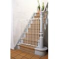 BabyDan Extra Tall Extending Metal Safety Gate (White, 0 - 24 Months)