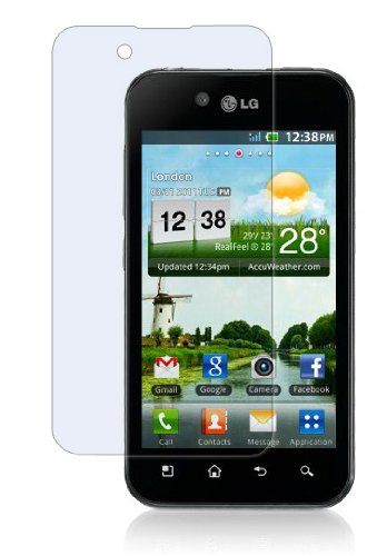 3x Crystal Clear Premium Screen Protector for LG Optimus Black P970. Invisible. Pack of 3. CitiGeeks Retail Package.