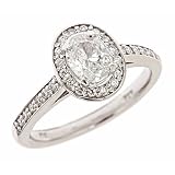 1.13ct Oval Diamond Engagement Ring UGL Certified $4.999 Value (VS2-SI1 Clarity, D-E Color)