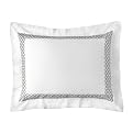 Fieldcrest® Luxury Dot Embroidered Sham - White