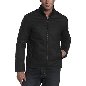 Claiborne by John Bartlett Mens Tech Coated Twill Jacket