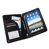 TrendyDigital PadGear (TM) Etui de protection Folio, avec rangementspour Apple iPad - Noir