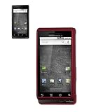 New Fashionable Perfect Fit Hard Protector Skin Cover Cell Phone Case for Motorola Droid A855 Verizon - RED