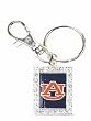 Licensed Auburn Tigers Keychain with Rhinestones Fashion Jewelry