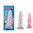 California Exotics / Swedish Erotica Jelly Crystal Passion Nubby Dildo Dong Adult Sex Toy Kit
