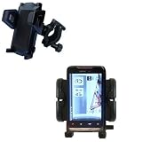Bike Handlebar Holder Mount System for the HTC Merge - Gomadic Brand