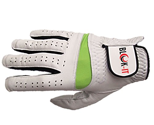Golf Glove by Blok-IT - Cabretta Leather - Gives You The Precise Grip For The Perfect Swing