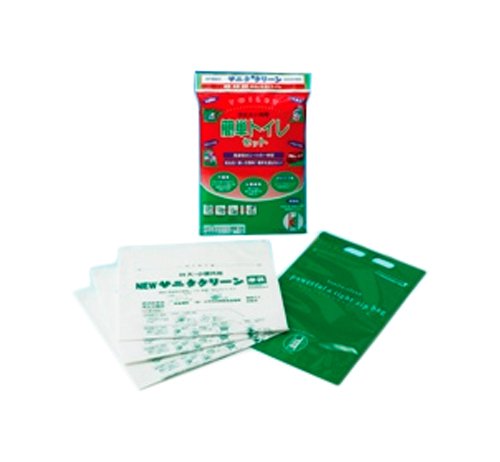 サニタクリーン 防災避難用品 簡単トイレセット (密閉式収納袋付) サニタクリーン 防災避難用品 簡単トイレセット (密閉式収納袋付)