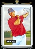 2005 Bowman Heritage # 212 Jeremy West Rookie Boston Red Sox Baseball Card