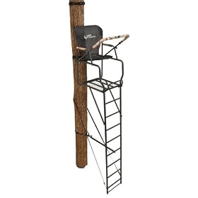 Click here to buy Ameristep 18-Feet Bone Collector Deluxe Ladder Stand (Camo).