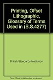 Glossary of terms used in offset lithographic printing