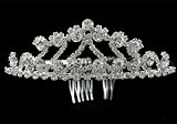 Bridal Wedding Crown Veil Tiara T78