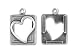 Sterling Silver Heart Picture Frame