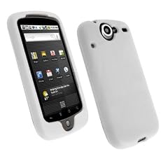 AIO Wei� Silikon H�lle Case Cover Tasche f�r HTC Google Nexus One
