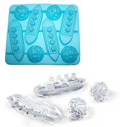 HDE&reg; Sunken Ship Iceberg Ice Cube Tray