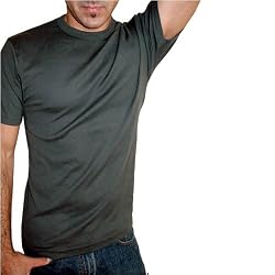American Apparel Baby Rib Fitted Short Sleeve Stretch T-Shirt - Unisex Tee