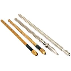 4 Pin Vises Watchmakers Drilling Clock Repair Hand Tool