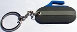 Rubber Curling Rock Key Chain