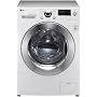 LG WM3455HW 24in Front Load Compact Washer/Dryer Combo , 2.7 cu. ft. Capacity - White