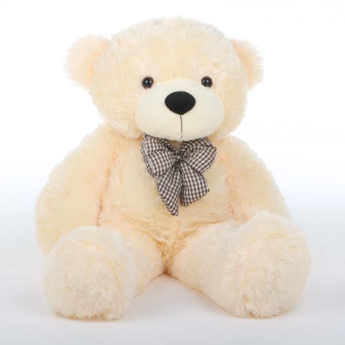 Cozy Cuddles - 30" - Irresistibly Cute  Extra Soft, Vanilla Cream, Plush Teddy Bear by Giant Teddy