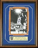 Patrick Ewing Autographed New York Knicks Basketball Framed 8x10 Photo (PSA/DNA) - Autographed Golf Photos