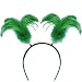 St. Patrick's Day Feather Head Bopper 8in