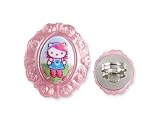 Tarina Tarantino Hello Kitty Pink Head Portrait Baroque Ring -