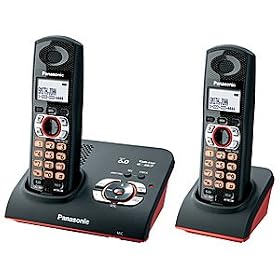 Panasonic KX TG9372B - Cordless phone w  call waiting caller ID and answering system -... by 