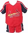 Toddler St. Louis Cardinals Button Down Jersey Set