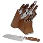 Chicago Cutlery 12-Piece Walnut Signature Forged Set