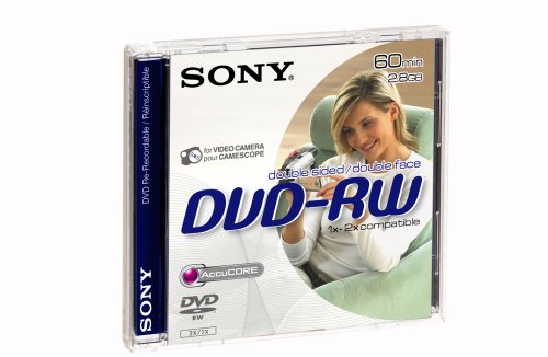 Childrens Toyshop  Electronics : Sony 8cm DVD-RW 60 Min Double Sided Blister