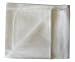 Baby Bambu Natural Fleece Whip Stitch Crib Blanket, White